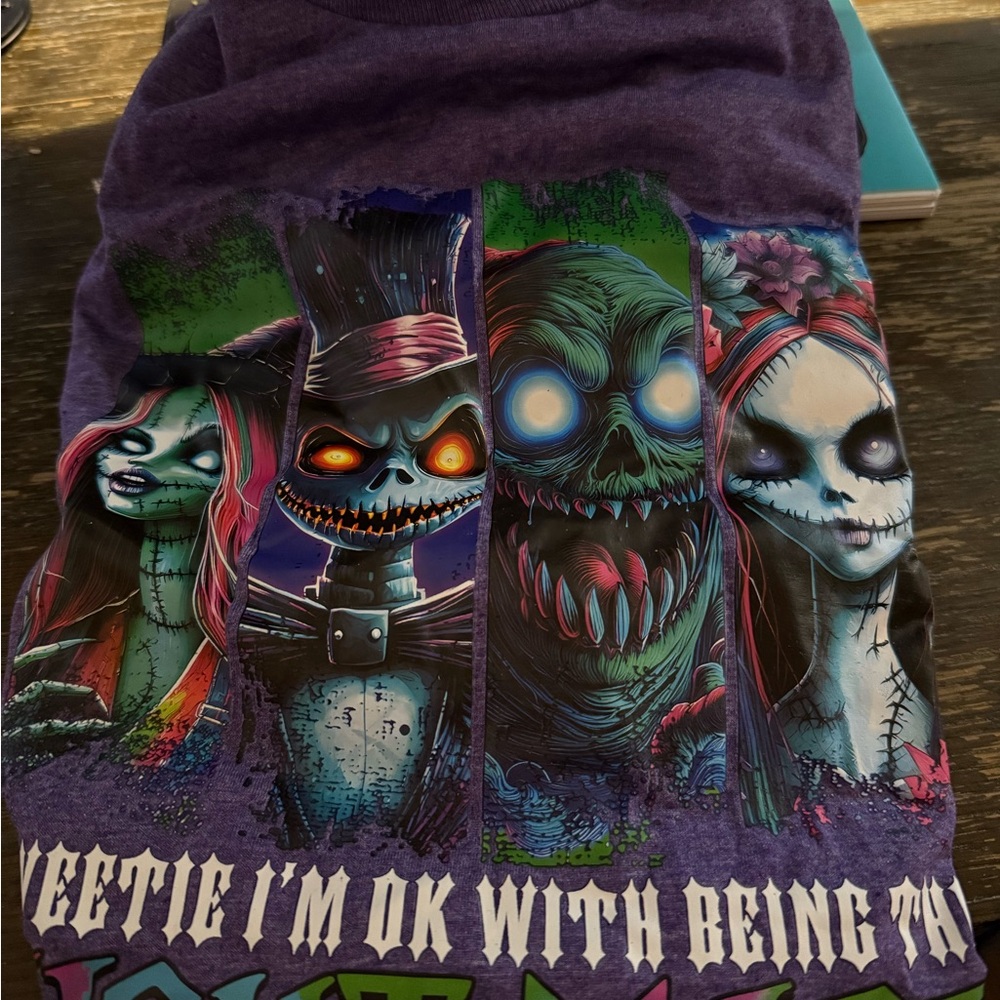 Adult Graphic Tee - Purple